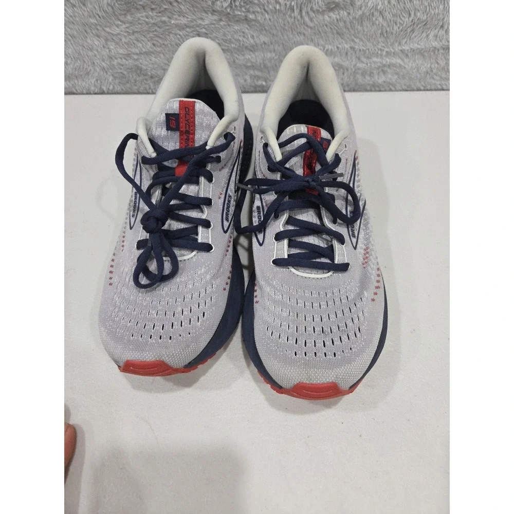 Brooks Glycerin 19 Men's 1103561D992 Running Shoes Gray Blue Sz 11.5